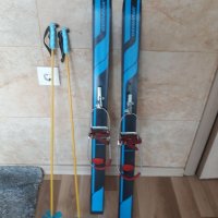 Детски ски комплект със щеки, нови, немски., снимка 2 - Зимни спортове - 38813586