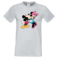 Мъжка тениска Mickey & Minnie Подарък,Изненада,Рожден ден, снимка 5 - Тениски - 36575360