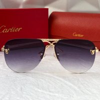 Cartier 2023 мъжки слънчеви очила авиатор унисекс дамски слънчеви очила, снимка 5 - Слънчеви и диоптрични очила - 42854105
