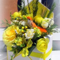 Подаръчен плик с цветя, снимка 3 - Подаръци за рожден ден - 37440959