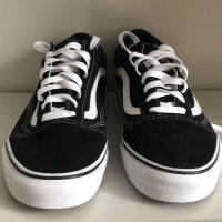 Vans black white shoes , снимка 2 - Маратонки - 42154623