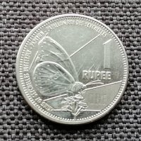 ❤️ ⭐ Монета Сейшели 2016 1 рупия ⭐ ❤️, снимка 1 - Нумизматика и бонистика - 38701376