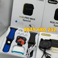  Smart часовник + TWS слушалки W26 Pro Max , снимка 1 - Смарт гривни - 42354520