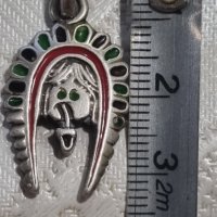 Vintage сребърна висулка , снимка 5 - Колиета, медальони, синджири - 44264635