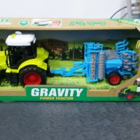 Трактори със звук и светлина, в кутия - 66171, снимка 5 - Коли, камиони, мотори, писти - 38768093