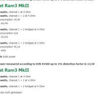 Signat Ram 3 Mark II class A, снимка 4 - Ресийвъри, усилватели, смесителни пултове - 44524140