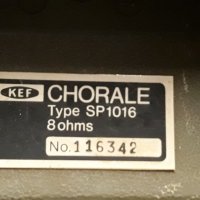 KEF CHORALE SP1016, снимка 12 - Тонколони - 30763335