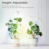LED лампа за стайни растения с пълен спектър, снимка 6 - Лед осветление - 42830034