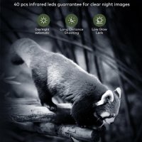 Камера за диви животни CEYOMUR, 4K 36MP HD с 40 IR светодиоди, IP66, снимка 3 - Камери - 42813068