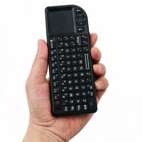 BT05 Блутут Wifi Qwerty клавиатура с тъчпад за телевизор , снимка 4 - Дистанционни - 30256486