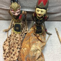 Индонезийски кукли №3836 , снимка 1 - Антикварни и старинни предмети - 40446645