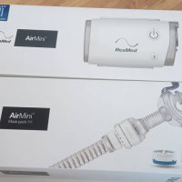Aвтоматичен CPAP Апарат за сънна апнея ResMed AirMini Travel, снимка 3 - Медицинска апаратура - 37381674