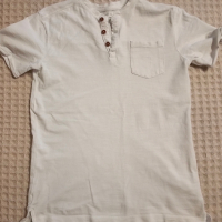 Бяла детска блуза с къс ръкав Reserved, снимка 1 - Детски тениски и потници - 36508591