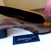Дамски кожени обувки Brigitte Von Servas немски № 38, снимка 5 - Дамски обувки на ток - 34274658