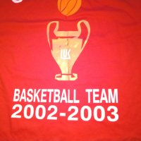 Баскетболна тениска Лукойл 2002-03 г шампион размер ХХХЛ, снимка 12 - Баскетбол - 32184305