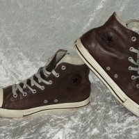 кожени кецове converses  номер 38,5, снимка 3 - Маратонки - 37015052