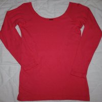 Нова блуза с деколте лодка, снимка 1 - Блузи с дълъг ръкав и пуловери - 30382840