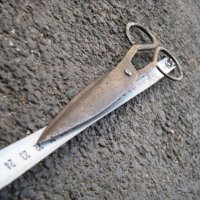Кована абаджийска ножица , снимка 4 - Антикварни и старинни предмети - 29958509