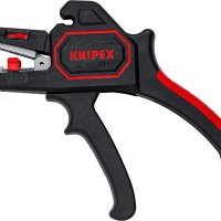 KNIPEX Клещи автоматични за сваляне на изолация, оголване на кабели KNIPEX 12 62 180, 0,2-6,0 mm², снимка 1 - Клещи - 39151625