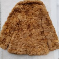 Дамско палто естествен косъм Л-ХЛ, снимка 5 - Палта, манта - 38979665