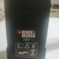 Батерия за винтоверт BLACK&DECKER 18V, снимка 3 - Винтоверти - 35280111