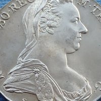 Сребърна монета Австрия талер 1780г. Мария Терезия от Хабсбург 40382 , снимка 8 - Нумизматика и бонистика - 42755861