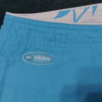 Adidas 3/4 светло син панталон, UK 14, F 42, снимка 5 - Спортни екипи - 38438287