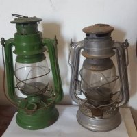 Стари газени фенери, 2 бр, снимка 1 - Антикварни и старинни предмети - 33808923