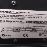 Bose Lifestyle SA-2 Stereo Amplifier , снимка 7 - Ресийвъри, усилватели, смесителни пултове - 32151607