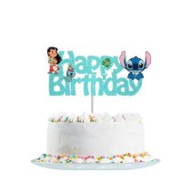 Детска украса за рожден ден Декорация за торта Lilo and Stitch , снимка 2 - Форми - 42875953