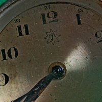 Стар Немски Часовник Будилник , JUNGHANS ,Юнгханс, снимка 4 - Антикварни и старинни предмети - 37453002