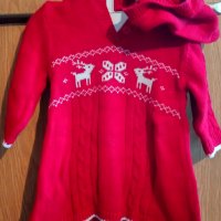 Коледни дрехи и обувки за момиченце различни размери, снимка 8 - Детски рокли и поли - 38576145