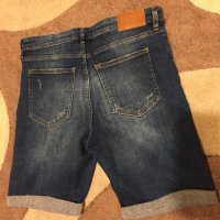 Дамски дънкови панталони H&M M, снимка 5 - Къси панталони и бермуди - 40112449