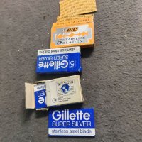 Продавам стари бръснарски ножчета Gillette Super Silver , снимка 1 - Колекции - 38833106