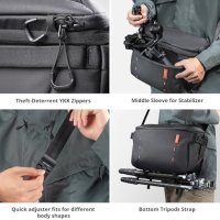 Нова PGYTECH OneMo Sling  Водоустойчива Чанта за Фотоапарат 11L-13.5L DSLR , снимка 6 - Чанти, стативи, аксесоари - 42878394