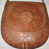 Tommy Hilfiger® дамска чанта естествена кожа за рамо, снимка 1 - Чанти - 39877349