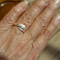 Сребърен пръстен за жени - 925, снимка 2 - Пръстени - 31263440