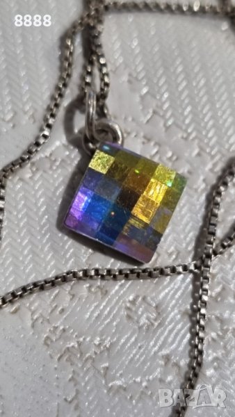 Синджир с висулка Swarovski, снимка 1