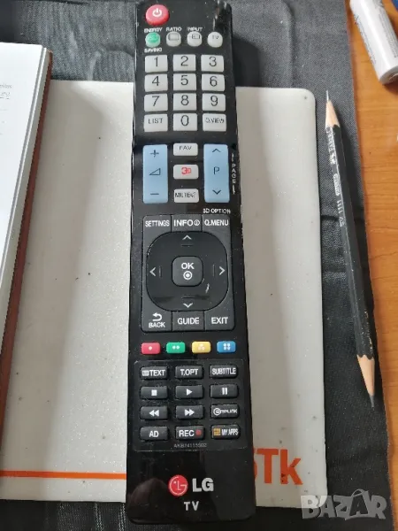 Оригинално дистанционно за смарт тв LG AKB74115502, снимка 1