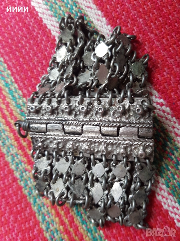 Сребърна гривна верижка , снимка 1