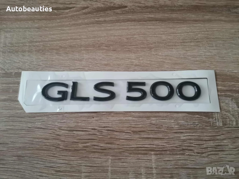 черен надпис нов стил Mercedes Benz GLS 500, снимка 1
