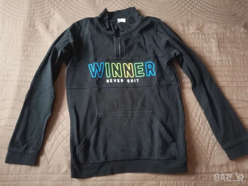 черна блуза с дълъг ръкав на LC waikiki ръст 140-146см 10-11год , снимка 1