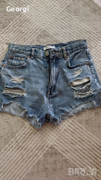 Дънкови къси панталони Pull&Bear, снимка 1