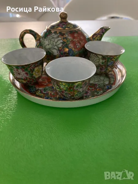 Китайски / Японски мини сервиз за кафе, чай, саке, снимка 1