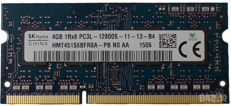 РАМ 4GB DDR3 1600Mhz 4gb Laptop Memory , снимка 1