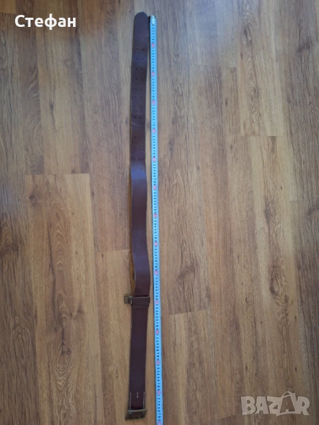 Офицерски кожен колан, снимка 1