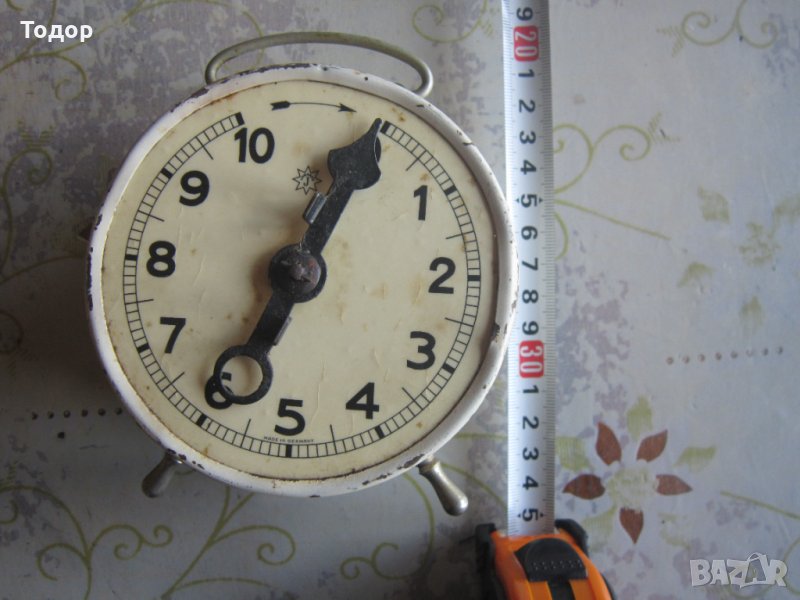 Старинен бронзов  часовник таймер Юнгханс , снимка 1