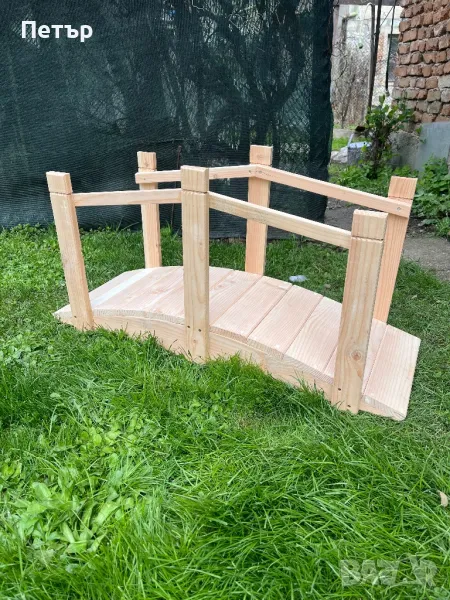 Дървено декоративно мостче, снимка 1