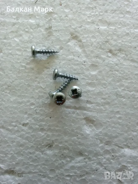 🔩ВИНТ, ВИНТОВЕ, полуобла глава,3.0х12мм – ПОЦИНКОВАНИ, снимка 1