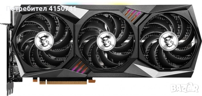 Продавам видео карта Geforce RTX 3090 MSI GAMING TRIO 24G, снимка 1